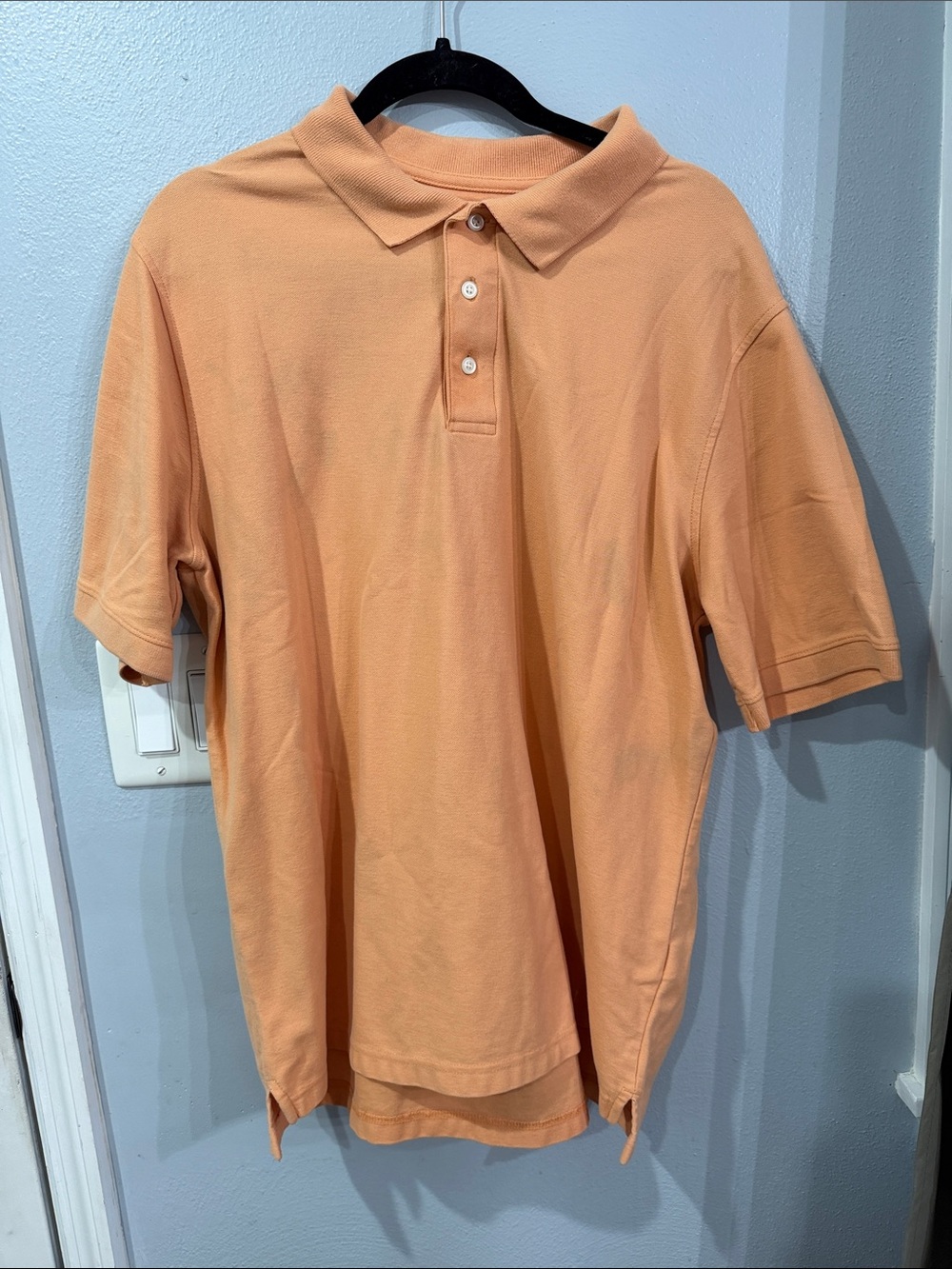 croft & barrow Peach Short Sleeve Polo